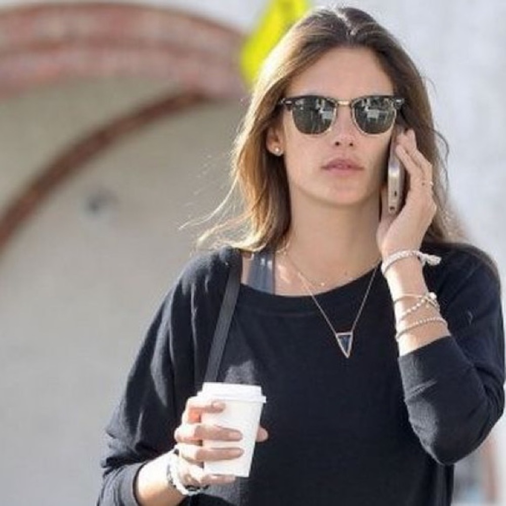 Ray-ban tortoise club master sunglasses